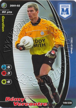 Montpellier 2001/02 - Rémy Vercoutre