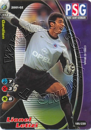 Psg 2001/02 - Lionel Letizi