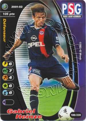 Psg 2001/02 - Gabriel Heinze