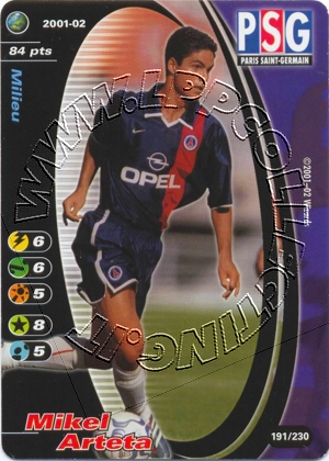 Psg 2001/02 - Mikei Arteta