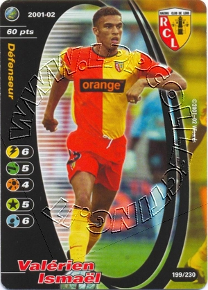 Rclens 2001/02 - Valérien Ismaël