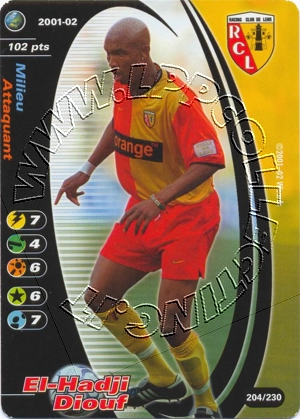 Rclens 2001/02 - El-Hadji Diouf