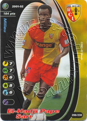 Rclens 2001/02 - El-Hadji Pape Sarr