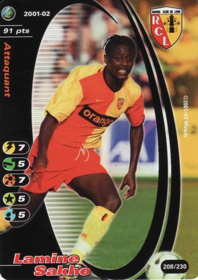 Rclens 2001/02 - Lamine Sakho