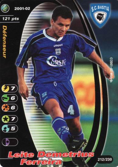 Bastia 2001/02 - Leite Demetrius Ferreira
