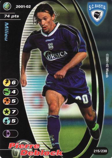Bastia 2001/02 - Pierre Deblock