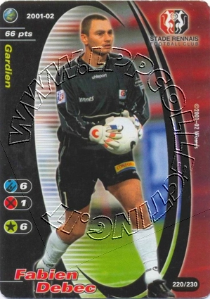 Rennais 2001/02 - Fabien Debec