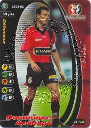 Rennais 2001/02 - Dominique Arribagé