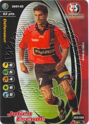 Rennais 2001/02 - Julien Escundé