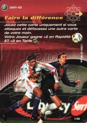 [Carta Rossa] 2001/02 - Faire la diffèrence