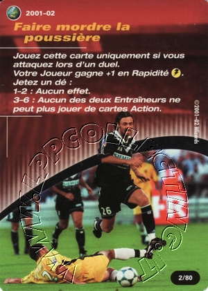 [Carta Rossa] 2001/02 - Faire mordre la poussière