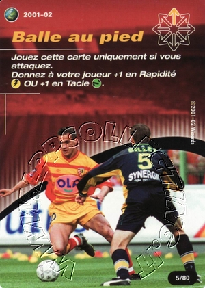[Carta Rossa] 2001/02 - Balle au pied