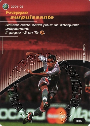 [Carta Rossa] 2001/02 - Frappe surpuissante
