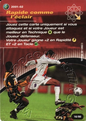 [Carta Rossa] 2001/02 - Rapide comme l
