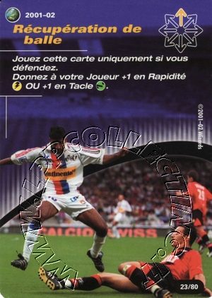 [Carta Blu] 2001/02 - Récuperation de balle