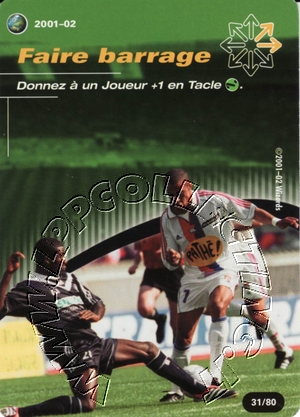 [Carta Verde] 2001/02 - Faire barrage