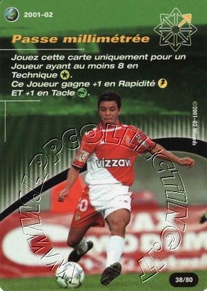 [Carta Verde] 2001/02 - Passe millimétrée