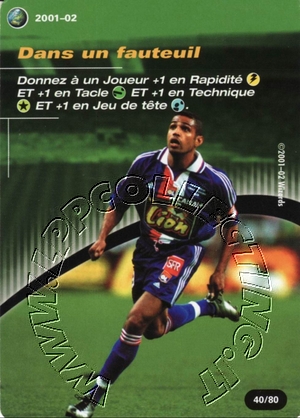 [Carta Verde] 2001/02 - Dans un fauteuil