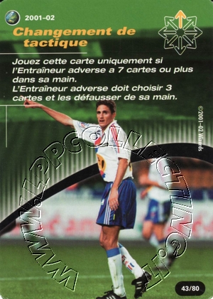 [Carta Verde] 2001/02 - Changement de tactique