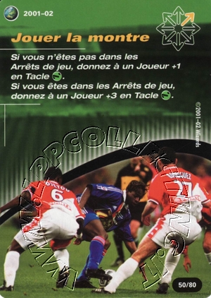 [Carta Verde] 2001/02 - Jouer la montre