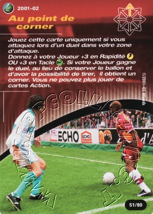 [Carta Rossa] 2001/02 - Au point de corner
