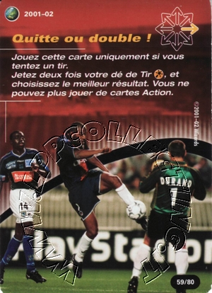 [Carta Rossa] 2001/02 - Quitte ou double !