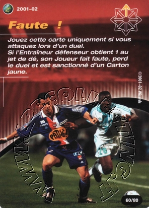 [Carta Rossa] 2001/02 - Faute !
