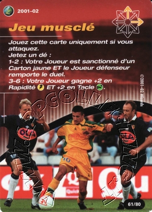 [Carta Rossa] 2001/02 - Jeu musclé