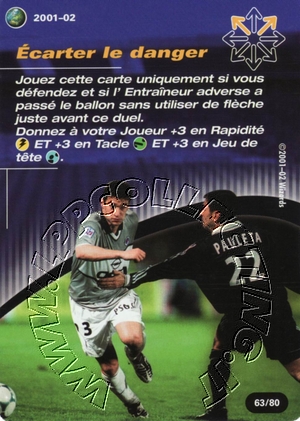 [Carta Blu] 2001/02 - Écarter le danger