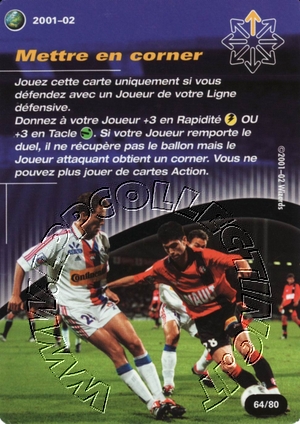 [Carta Blu] 2001/02 - Mettre en corner