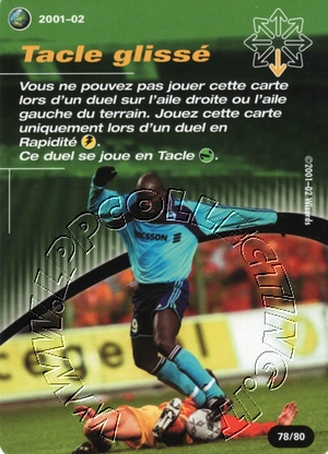 [Carta Verde] 2001/02 - Tacle glissé