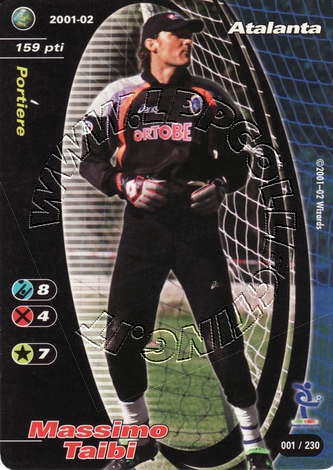 Atalanta 2001/02 - Massimo Taibi