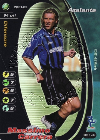 Atalanta 2001/02 - Massimo Carrera