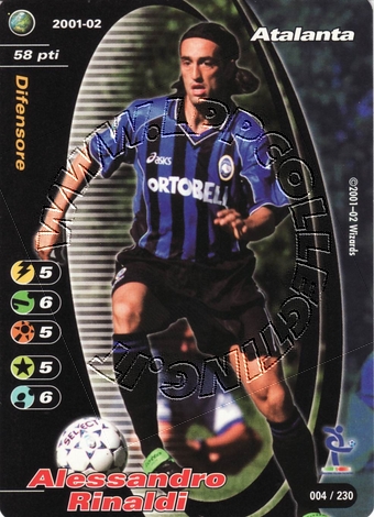 Atalanta 2001/02 - Alessandro Rinaldi