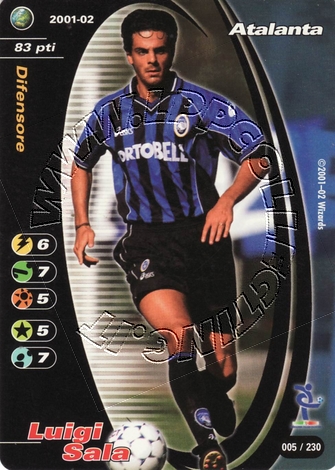 Atalanta 2001/02 - Luigi Sala