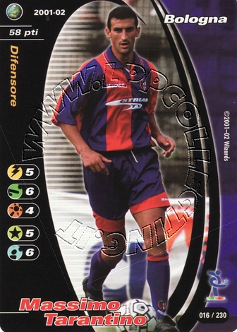 Bologna 2001/02 - Massimo Tarantino