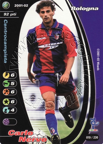Bologna 2001/02 - Carlo Nervo