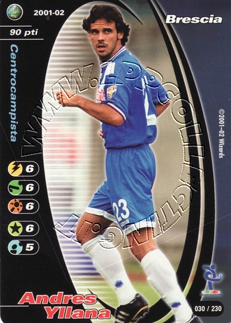 Brescia 2001/02 - Andres Yllana