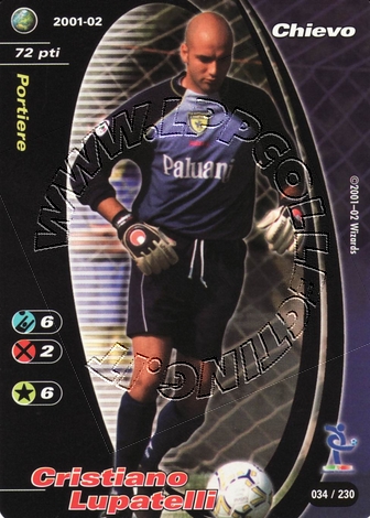 Chievo 2001/02 - Cristiano Lupatelli