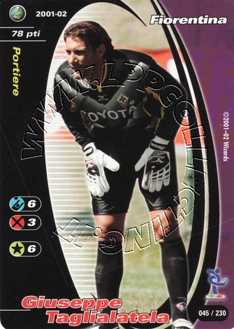 Fiorentina 2001/02 - Giuseppe Taglialatela