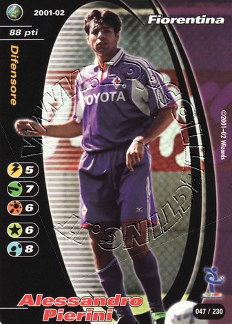 Fiorentina 2001/02 - Alessandro Pierini