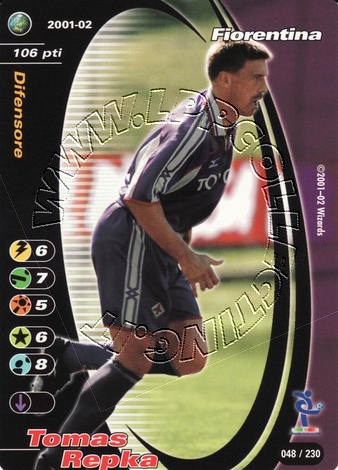 Fiorentina 2001/02 - Tomas Repka