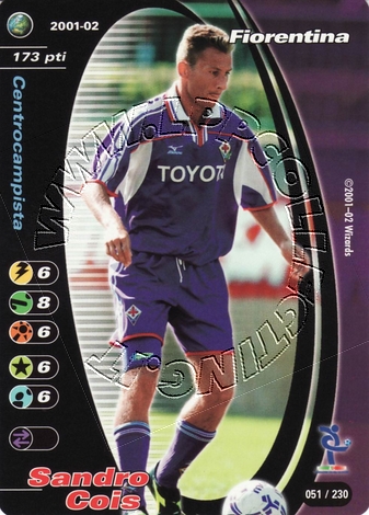 Fiorentina 2001/02 - Sandro Cois
