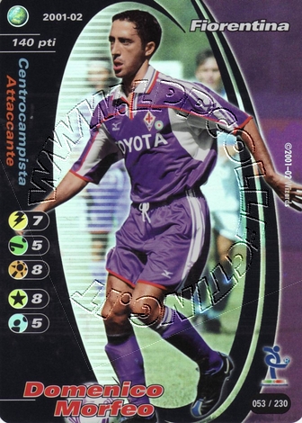 Fiorentina 2001/02 - Domenico Morfeo