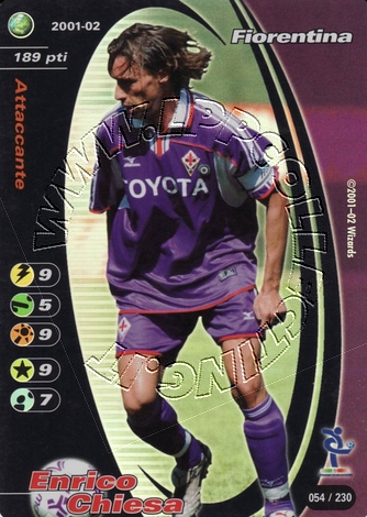 Fiorentina 2001/02 - Enrico Chiesa