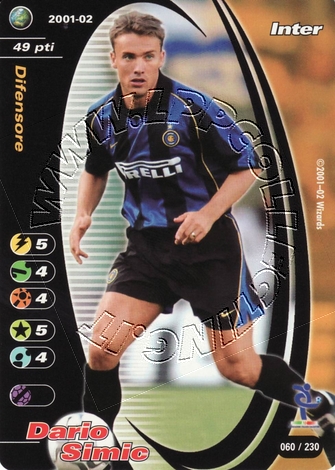 Inter 2001/02 - Dario Simic