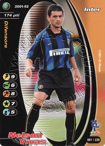 Inter 2001/02 - Nelson Vivas
