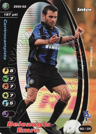 Inter 2001/02 - Belozoglu Emre