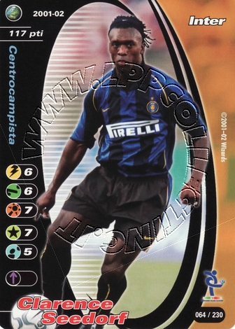 Inter 2001/02 - Clarance Seedorf