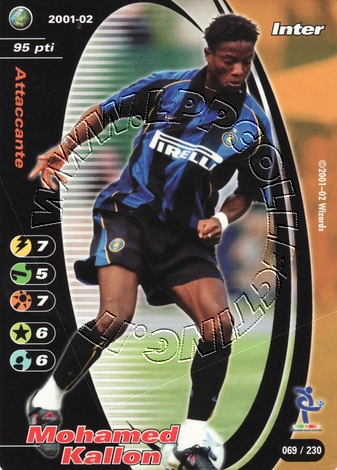 Inter 2001/02 - Mohamed Kallon
